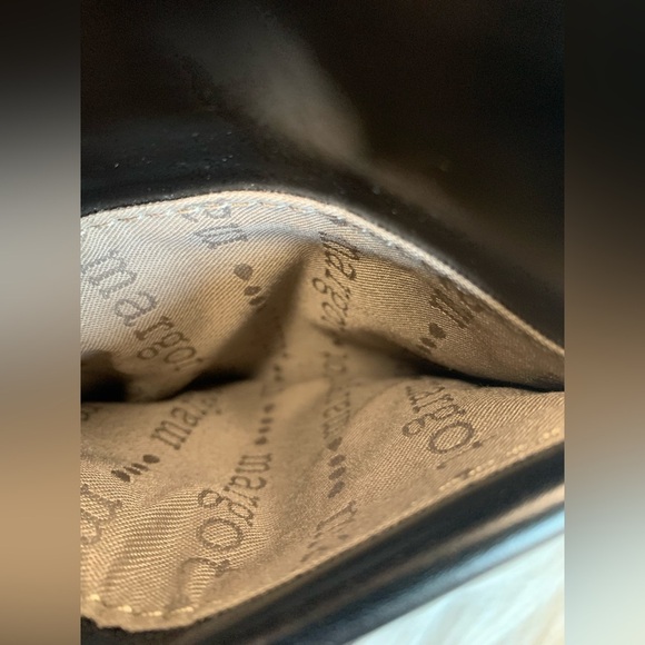 Margot New York Black Leather Crossbody Bag - Picture 6 of 12